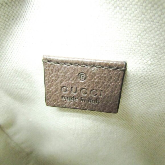 GUCCI Brown Leather Shoulder Bag - Picture 8 of 11